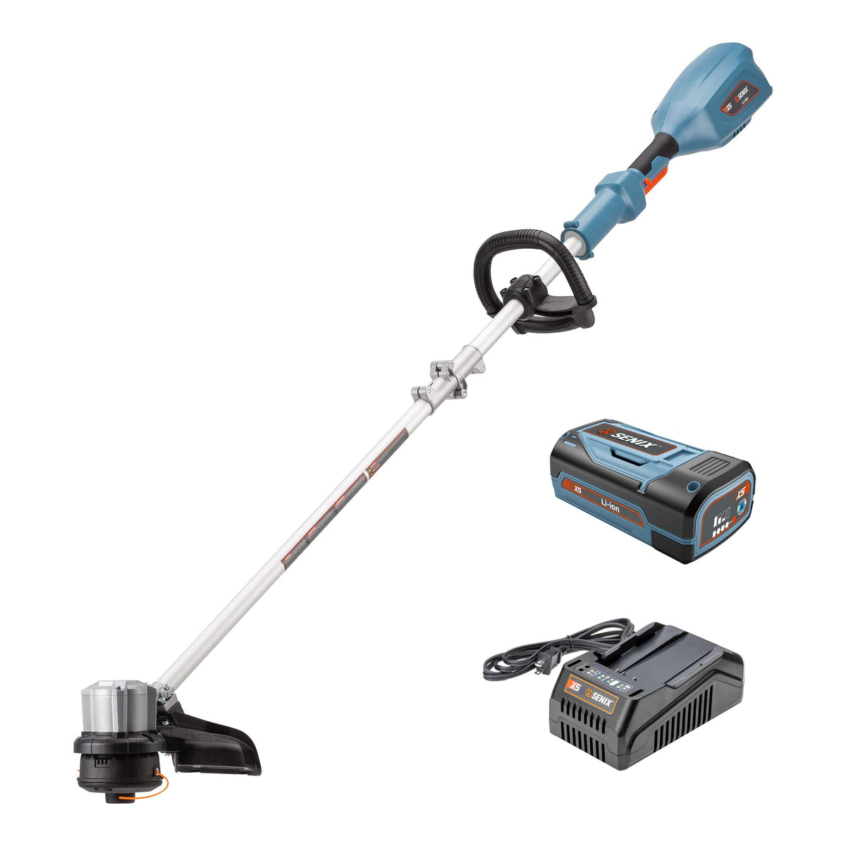 SENIX X5 58 Volt Max Cordless Brushless Grass Trimmer
