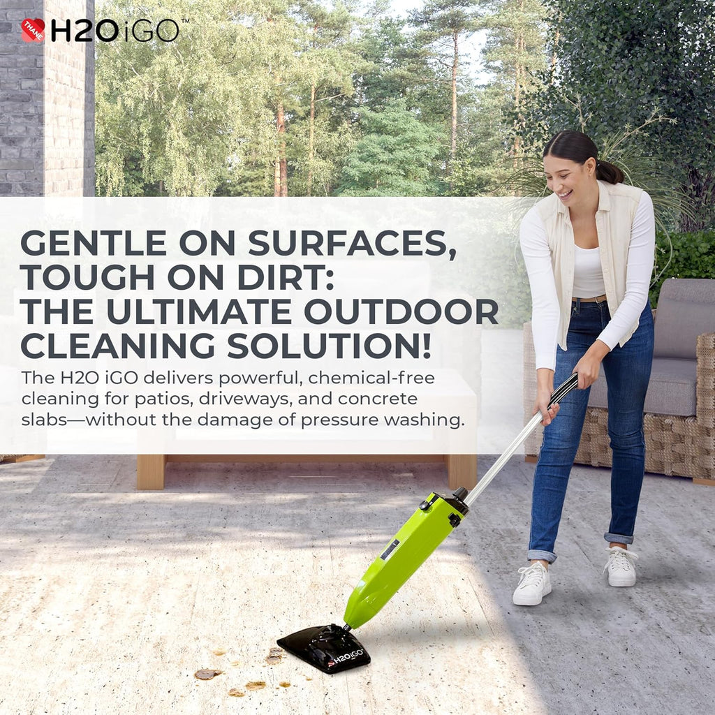 H2O iGO Indoor & Outdoor Cordless Steam Mop