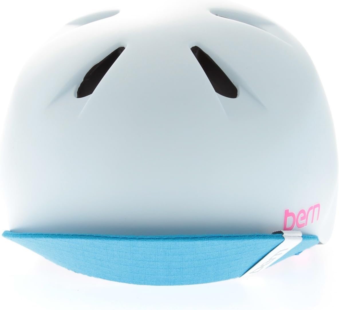 BERN, Kid's Nina Helmet with Flip Visor, Satin White, Small/Medium