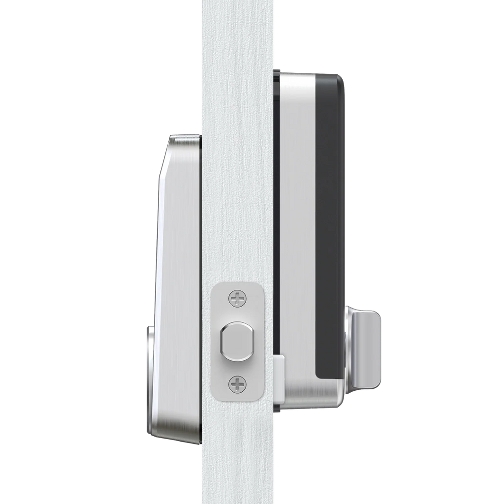 Lockly Visage Zeno Series Facial Recognition Deadbolt - Satin Nickel