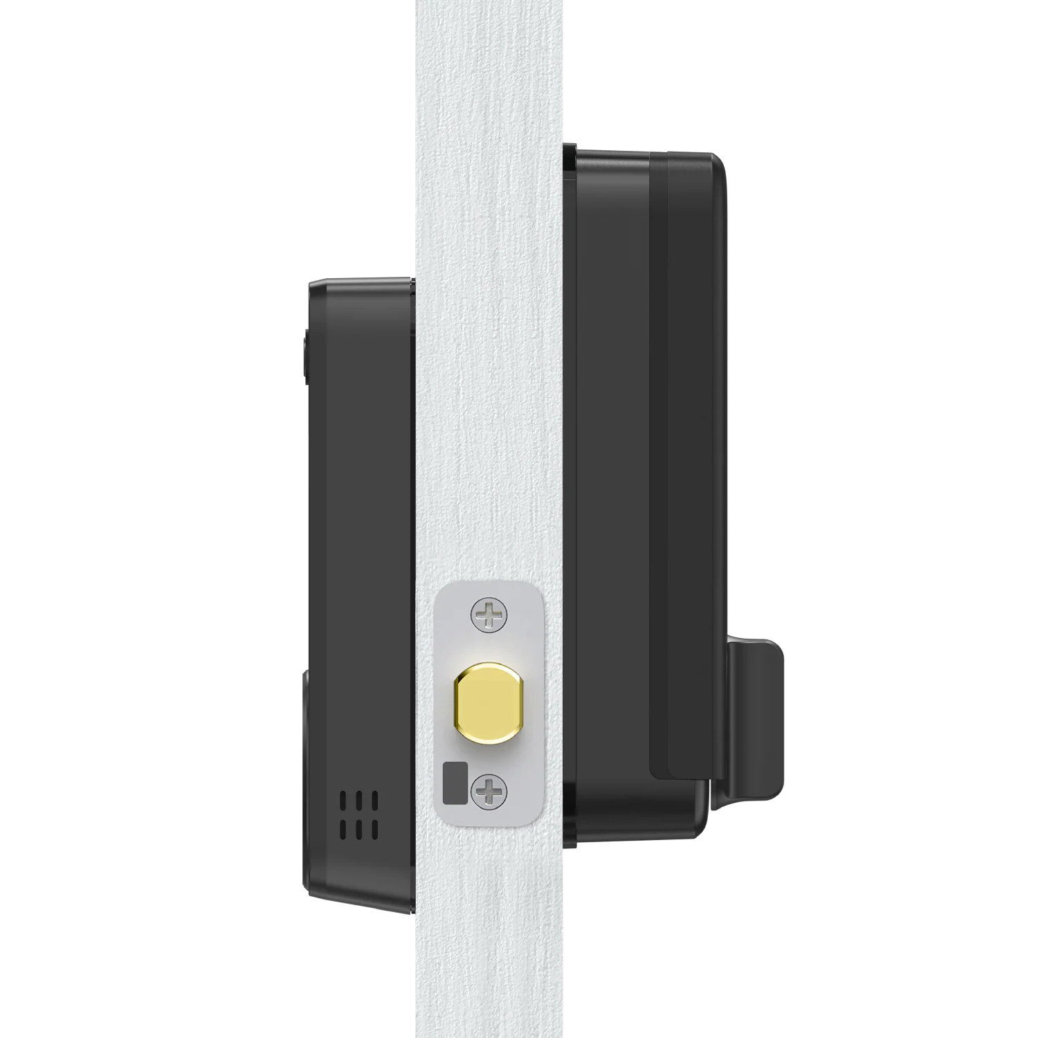 Lockly Vision Zeno Series Video Smart Lock with Intercom Deadbolt - Matte Black