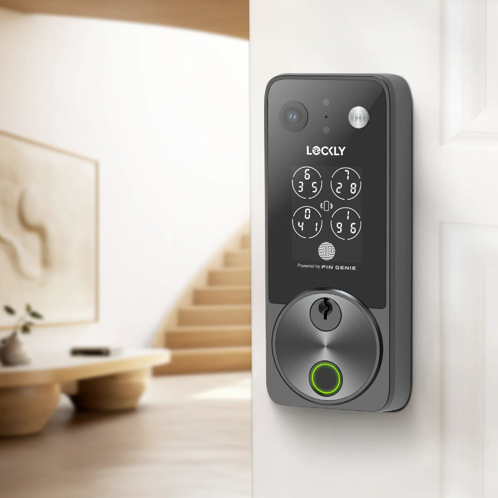 Lockly Vision Zeno Series Video Smart Lock with Intercom Deadbolt - Finish TBD