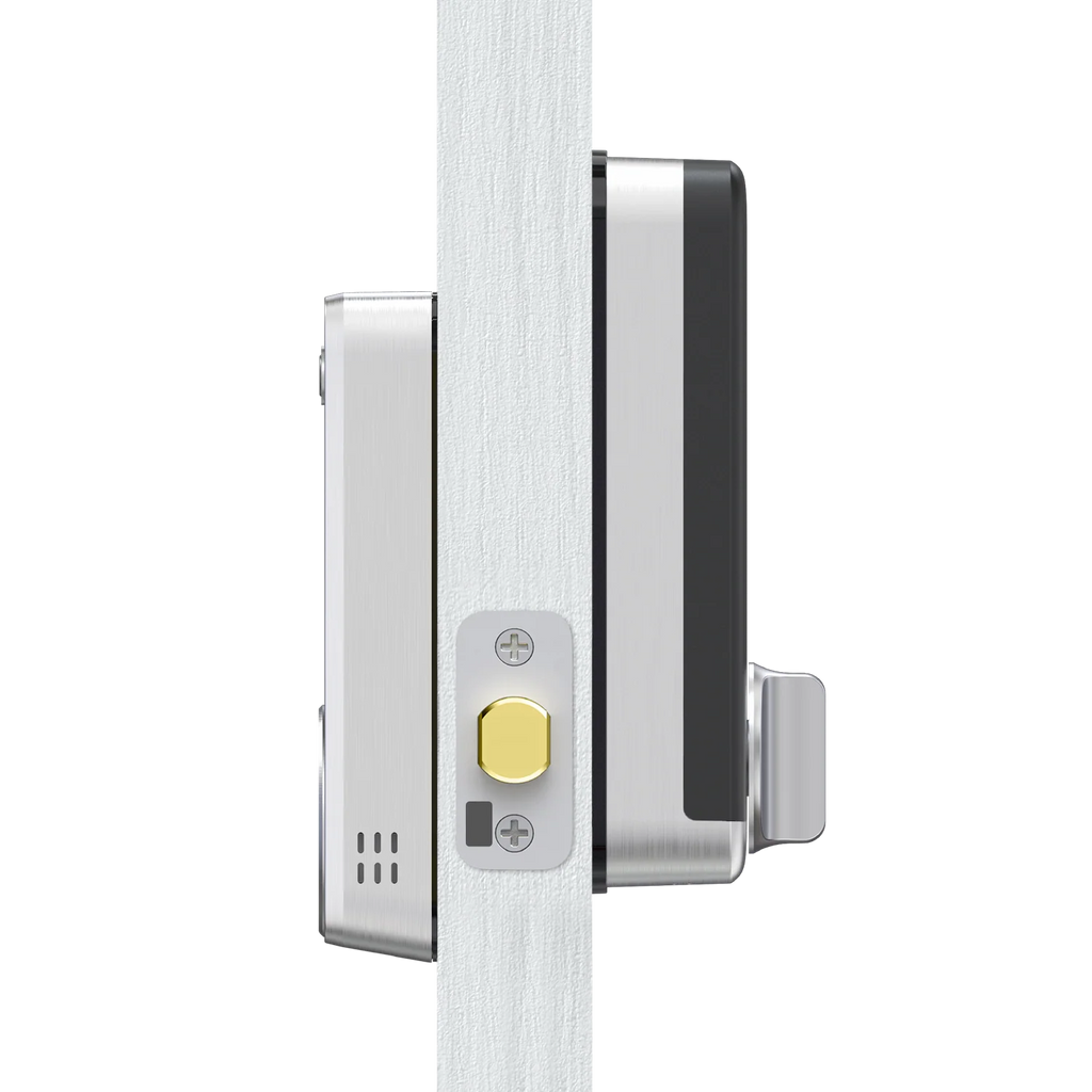 Lockly Vision Zeno Series Video Smart Lock with Intercom Deadbolt - Satin Nickel