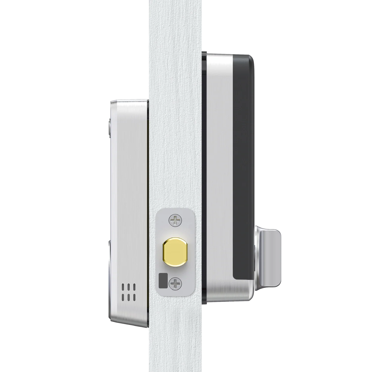 Lockly Vision Zeno Series Video Smart Lock with Intercom Deadbolt - Satin Nickel